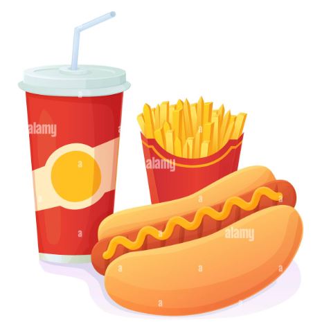 Food - Meal Deal - Hotdog, Chips and Drink